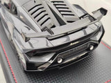 [MR Collection] 1:18 Lamborghini 2021 Huracan STO Gray Model Car Resin