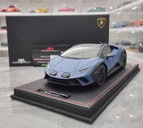 [MR Collection] 1:18 Lamborghini 2022 Huracan Sterrato Blue Model Car Resin