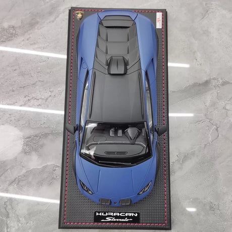 [MR Collection] 1:18 Lamborghini 2022 Huracan Sterrato Blue Model Car Resin