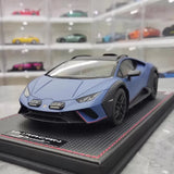[MR Collection] 1:18 Lamborghini 2022 Huracan Sterrato Blue Model Car Resin