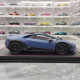 [MR Collection] 1:18 Lamborghini 2022 Huracan Sterrato Blue Model Car Resin
