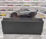 [MR Collection] 1:18 Lamborghini 2022 Huracan Sterrato grigio modellino di auto resina