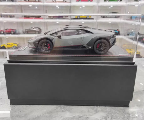 [MR Collection] 1:18 Lamborghini 2022 Huracan Sterrato Gray Model Car Resin