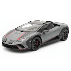 [MR Collection] 1:18 Lamborghini 2022 Huracan Sterrato grigio modellino di auto resina
