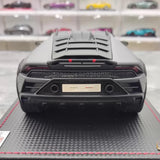 [MR Collection] 1:18 Lamborghini 2022 Huracan Sterrato grigio modellino di auto resina