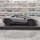[MR Collection] 1:18 Lamborghini 2022 Huracan Sterrato grigio modellino di auto resina