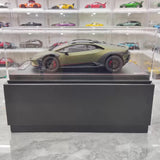 [MR Kollektion] 1:18 Lamborghini 2022 Huracan Sterrato grön modellbil harts
