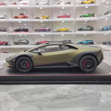 [MR Kollektion] 1:18 Lamborghini 2022 Huracan Sterrato grön modellbil harts