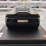 [MR Kollektion] 1:18 Lamborghini 2022 Huracan Sterrato grön modellbil harts