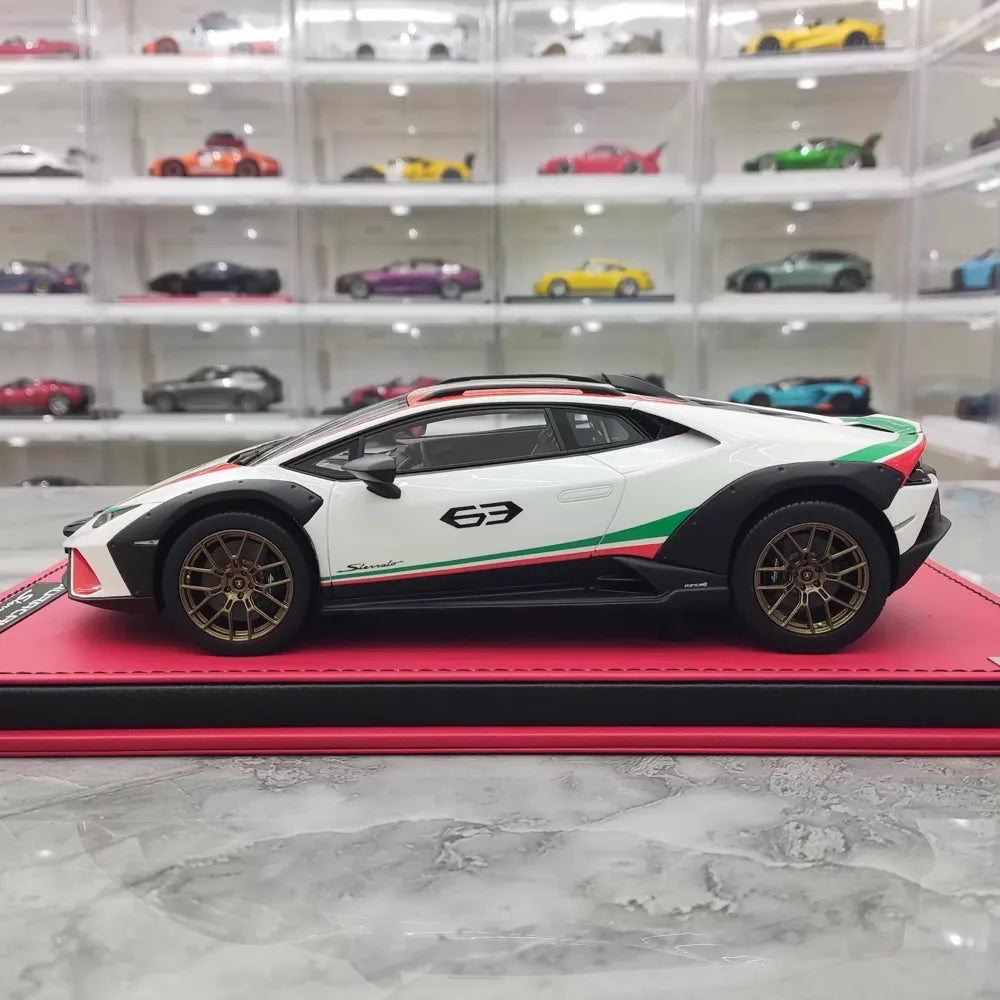 [MR collection] 1:18 Lamborghini 2022 Huracan Sterrato Italy voiture miniature Resin