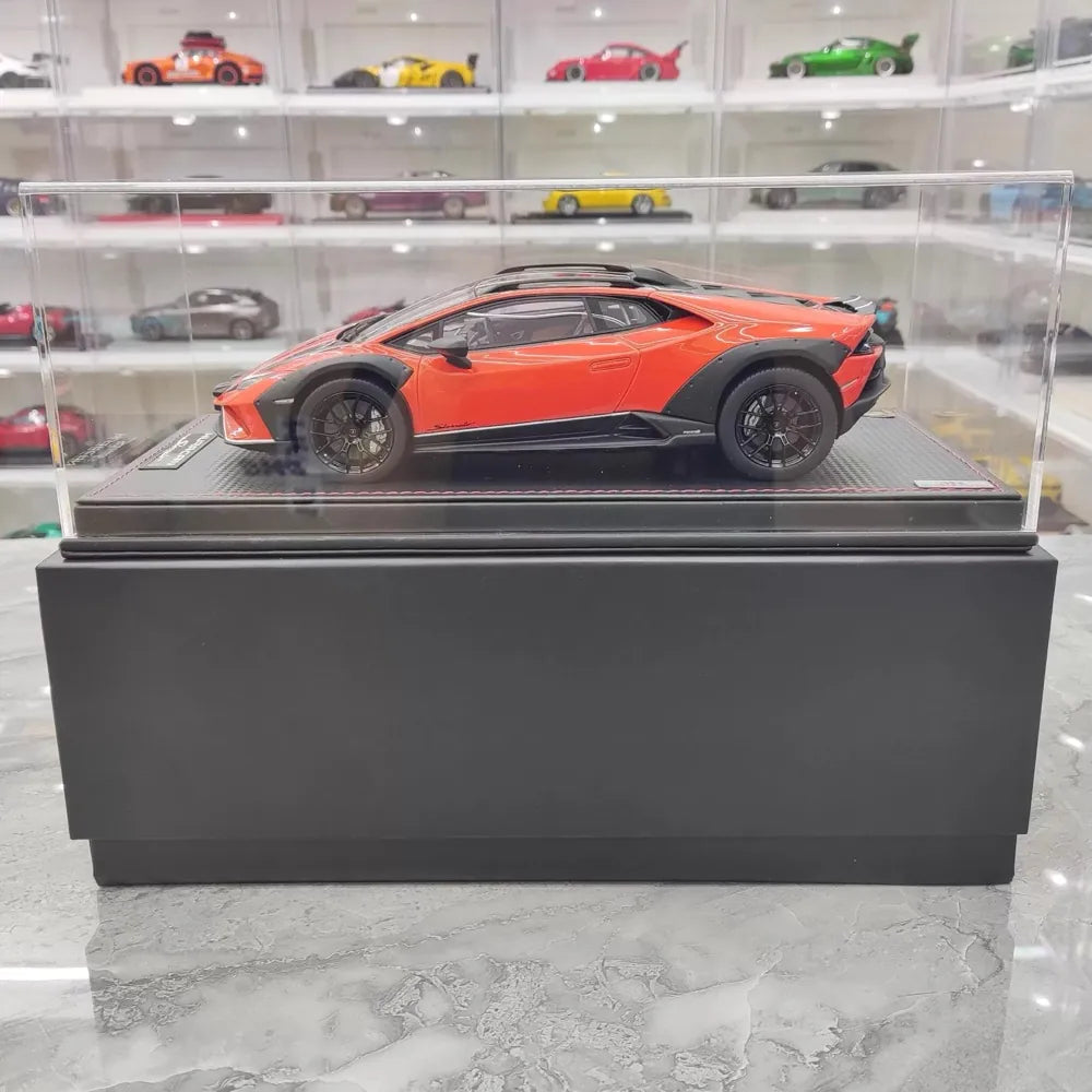 [MR Collection] 1:18 Lamborghini 2022 Huracan Sterrato Orange Model Car Resin