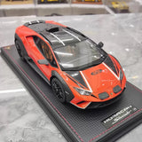 [MR Collection] 1:18 Lamborghini 2022 Huracan Sterrato Orange Model Car Resin