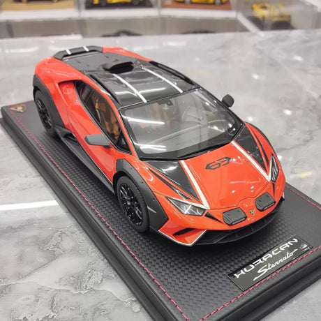 [MR Collection] 1:18 Lamborghini 2022 Huracan Sterrato Orange Model Car Resin
