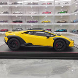 [MR collection] 1:18 Lamborghini 2022 Huracan Sterrato jaune voiture miniature Resin
