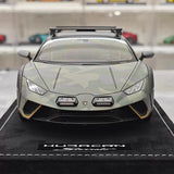 [MR Collection] 1:18 Lamborghini 2023 Huracan Sterrato Green Model Car Resin