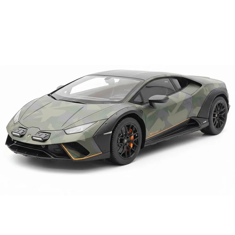 [MR Collection] 1:18 Lamborghini 2023 Huracan Sterrato verde modellino di auto resina