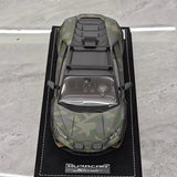 [MR Collection] 1:18 Lamborghini 2023 Huracan Sterrato Green Model Car Resin