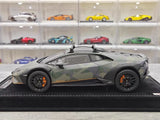 [MR Collection] 1:18 Lamborghini 2023 Huracan Sterrato Green Model Car Resin