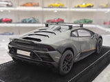 [MR Collection] 1:18 Lamborghini 2023 Huracan Sterrato Green Model Car Resin