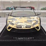 [MR Collection] 1:18 Lamborghini 2023 Huracan Sterrato Yellow Model Car Resin