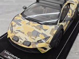 [MR Collection] 1:18 Lamborghini 2023 Huracan Sterrato Yellow Model Car Resin