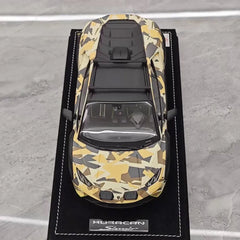 [MR Collection] 1:18 Lamborghini 2023 Huracan Sterrato Yellow Model Car Resin