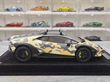 [MR Collection] 1:18 Lamborghini 2023 Huracan Sterrato Yellow Model Car Resin