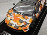 [MR Collection] 1:18 Lamborghini 2023 Huracan Sterrato Orange Model Car Resin