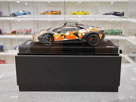 [MR Collection] 1:18 Lamborghini 2023 Huracan Sterrato Orange Model Car Resin