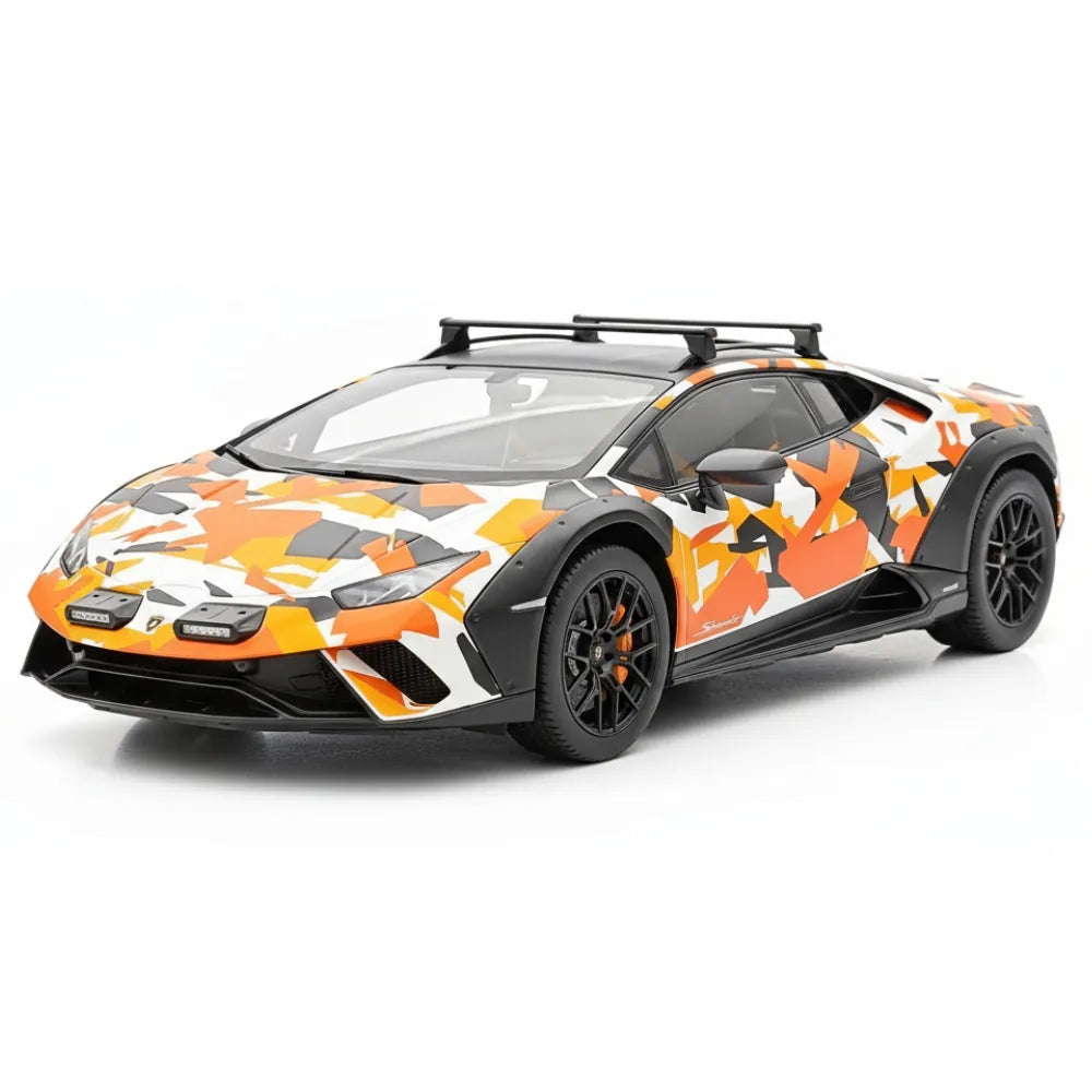 [MR Collection] 1:18 Lamborghini 2023 Huracan Sterrato Orange Model Car Resin