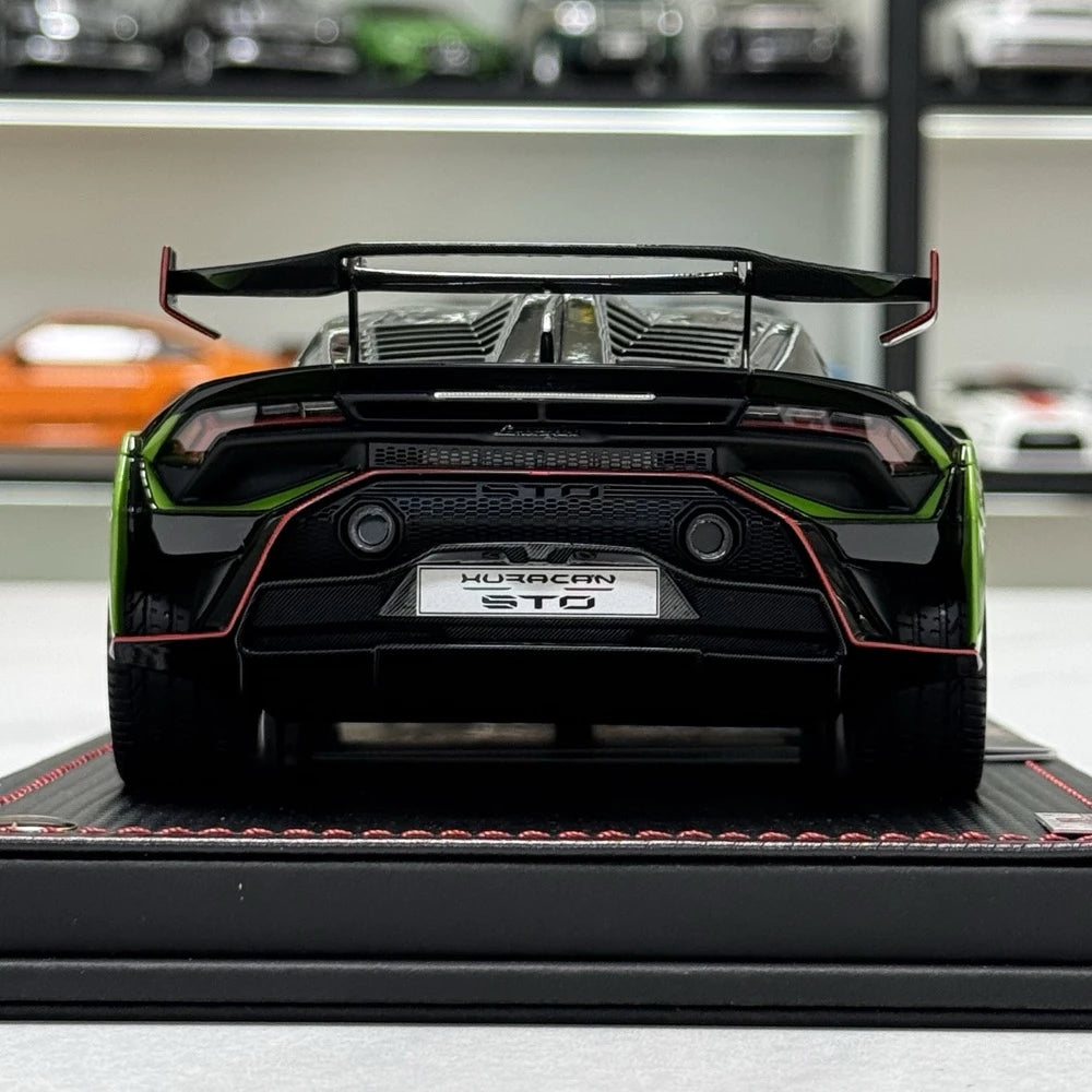 [MR Collection] 1:18 Lamborghini 2024 Huracán STO 10th Anniversary Edition modelauto Hars