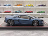 [MR Collection] 1:18 Lamborghini 2024 Temerario AP Blue Model Car Resin