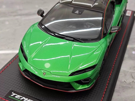 [MR Collection] 1:18 Lamborghini 2024 Temerario AP Green Model Car Resin