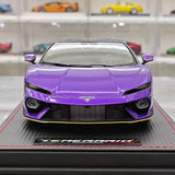 [MR Collection] 1:18 Lamborghini 2024 Temerario AP Purple Model Car Resin