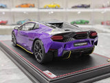 [MR Collection] 1:18 Lamborghini 2024 Temerario AP Purple Model Car Resin