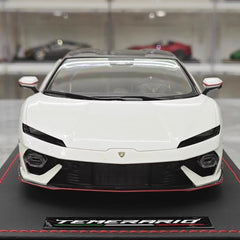[MR Collection] 1:18 Lamborghini 2024 Temerario AP White Model Car Resin