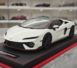 [MR Collection] 1:18 Lamborghini 2024 Temerario AP bianco modellino di auto resina