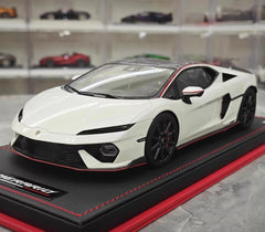 [MR Collection] 1:18 Lamborghini 2024 Temerario AP White Model Car Resin