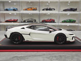 [MR Collection] 1:18 Lamborghini 2024 Temerario AP bianco modellino di auto resina