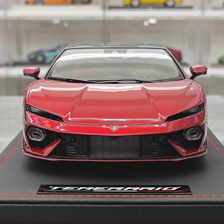 [MR Collection] 1:18 Lamborghini 2024 Temerario Red Model Car Resin
