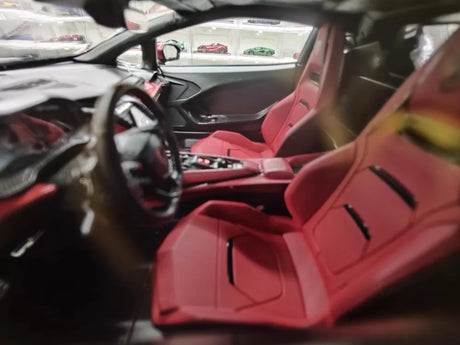 [MR Collection] 1:18 Lamborghini 2024 Temerario Red Model Car Resin