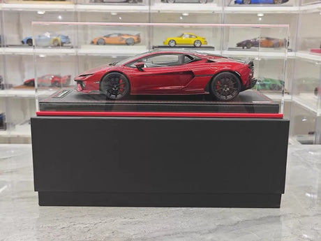 [MR Collection] 1:18 Lamborghini 2024 Temerario Red Model Car Resin
