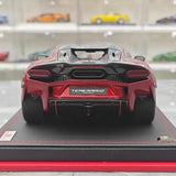 [MR Collection] 1:18 Lamborghini 2024 Temerario Red Model Car Resin