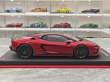 [MR Collection] 1:18 Lamborghini 2024 Temerario Red Model Car Resin