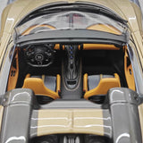 [MR Collection] 1:18 Bugatti W16 Mistral Roadster Gold Model Car Resin