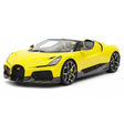 [MR Collection] 1:18 Bugatti W16 Mistral Roadster Yellow Model Car Resin