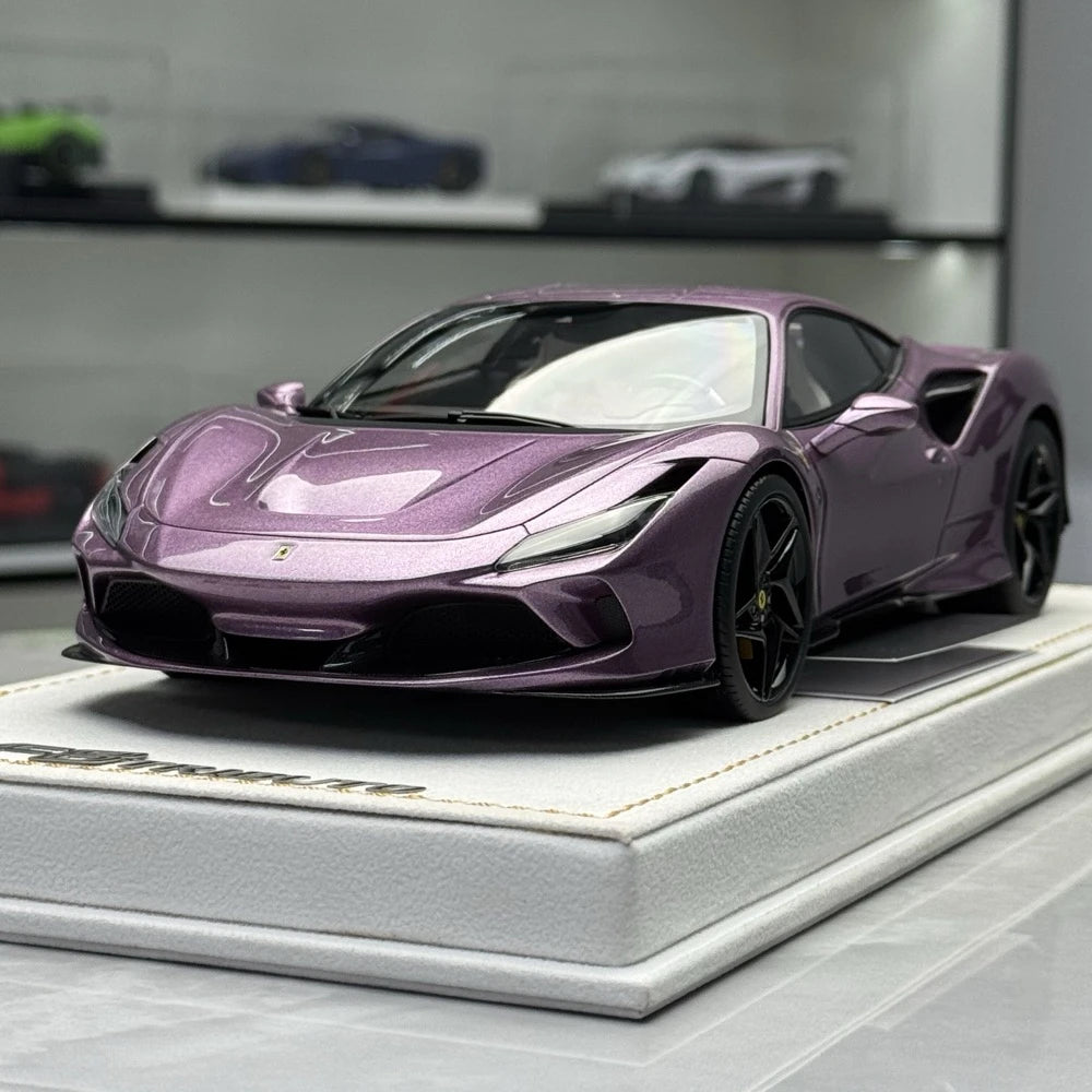 [MR Collection] 1:18 Ferrari 2019 F8 Tributo パープル モデルカー レジン