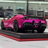 [MR Collection] 1:18 Ferrari 2019 SF90 Stradale Purple Model Car Resin
