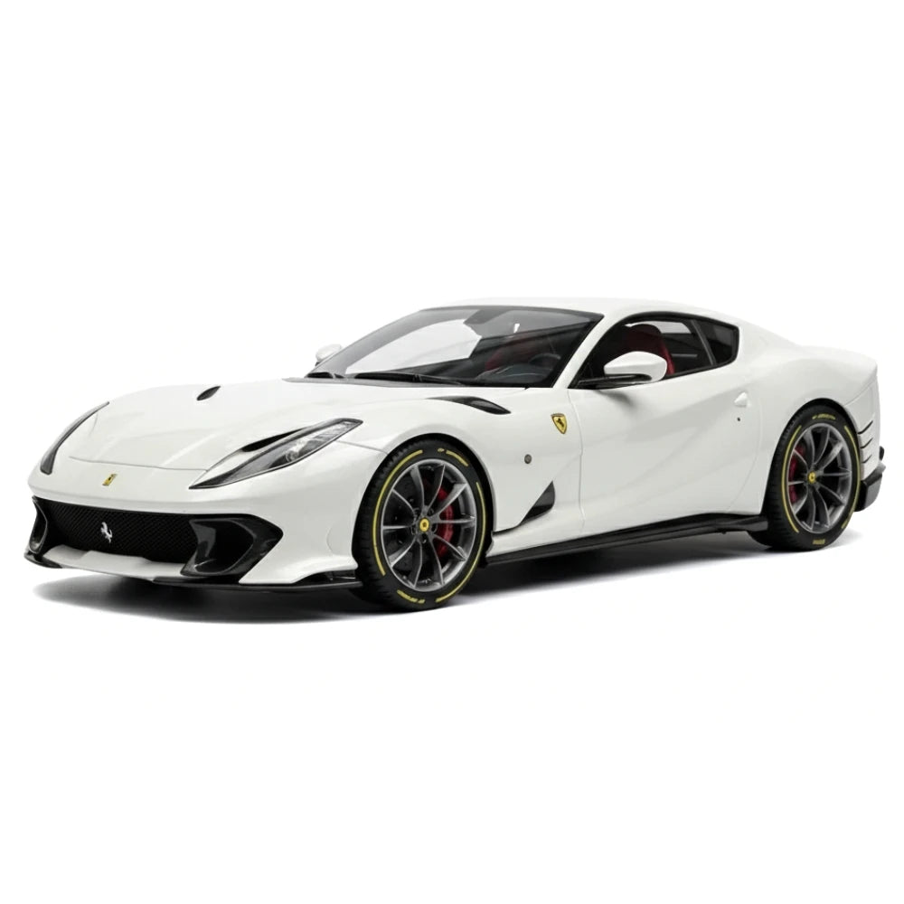 [MR Collection] 1:18 Ferrari 2021 812 Competizione bianco modellino di auto resina