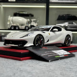 [MR Collection] 1:18 Ferrari 2021 812 Competizione ホワイト モデルカー レジン